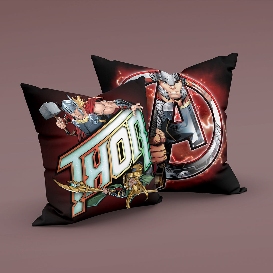 Marvel Kids Double Bedsheet & Cushion Combo