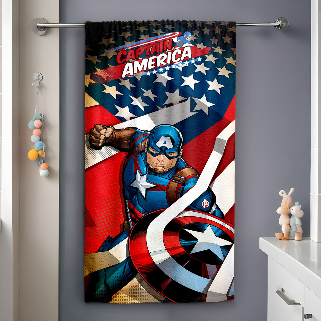 Captain America Kids Bath Towel