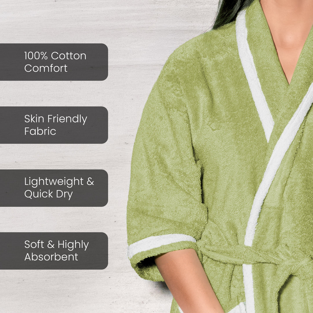 Melrose Unisex Cotton Bathrobe in 400 GSM