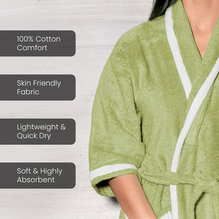 Melrose Unisex Cotton Bathrobe in 400 GSM