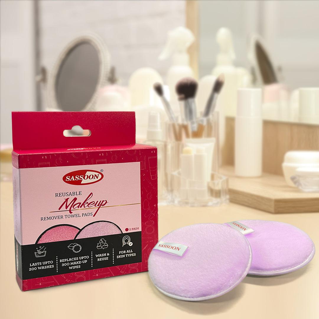 High Quality Makeup Remover Pad (For all skin types, reusable, highly absorbent, ultrasoft, quick drying, for all skin types )