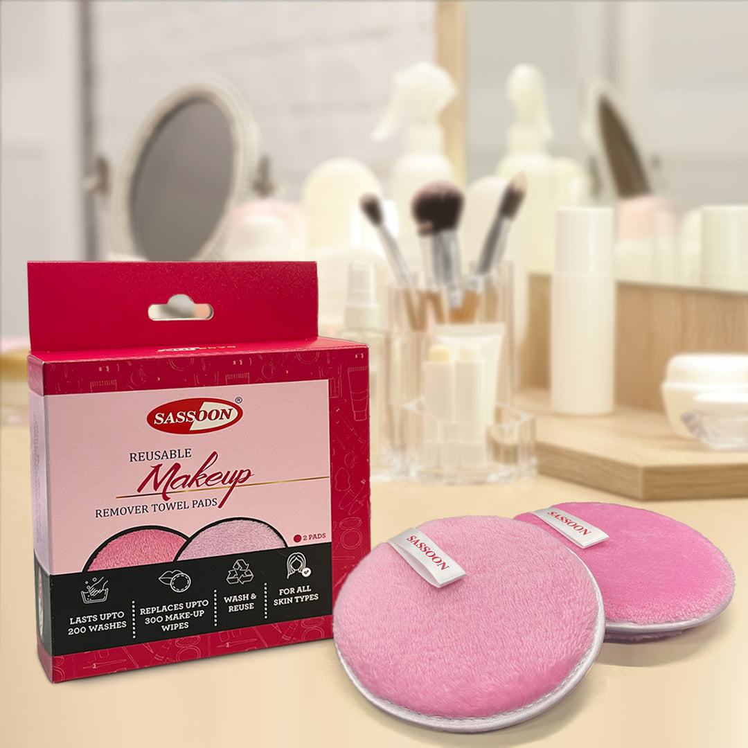 High Quality Makeup Remover Pad (For all skin types, reusable, highly absorbent, ultrasoft, quick drying, for all skin types )