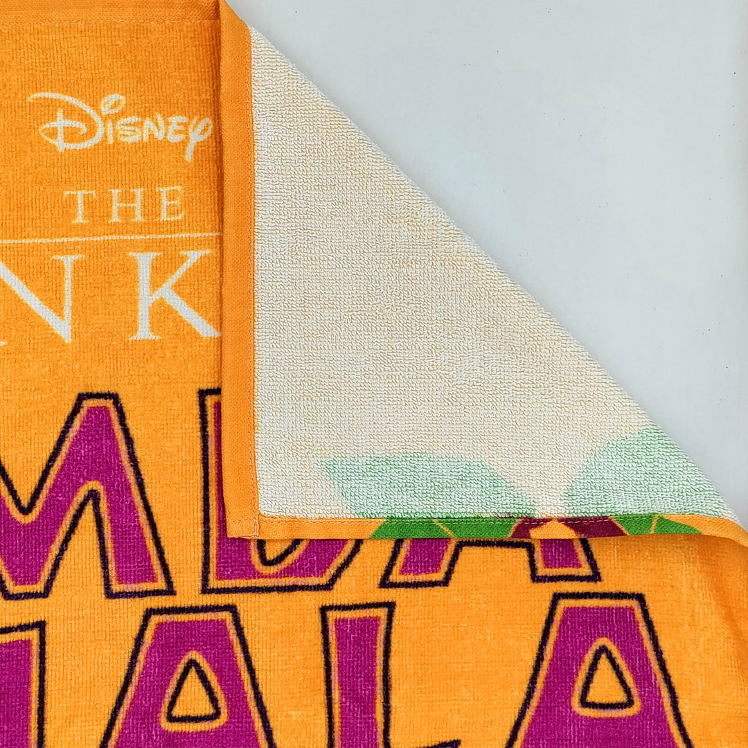 Lion King kids bath towel from sassoon fab. Size : 60 x 120 cm, 100% terry cotton , ultrasoft and ultra absorbent, official licensed merchandise. 