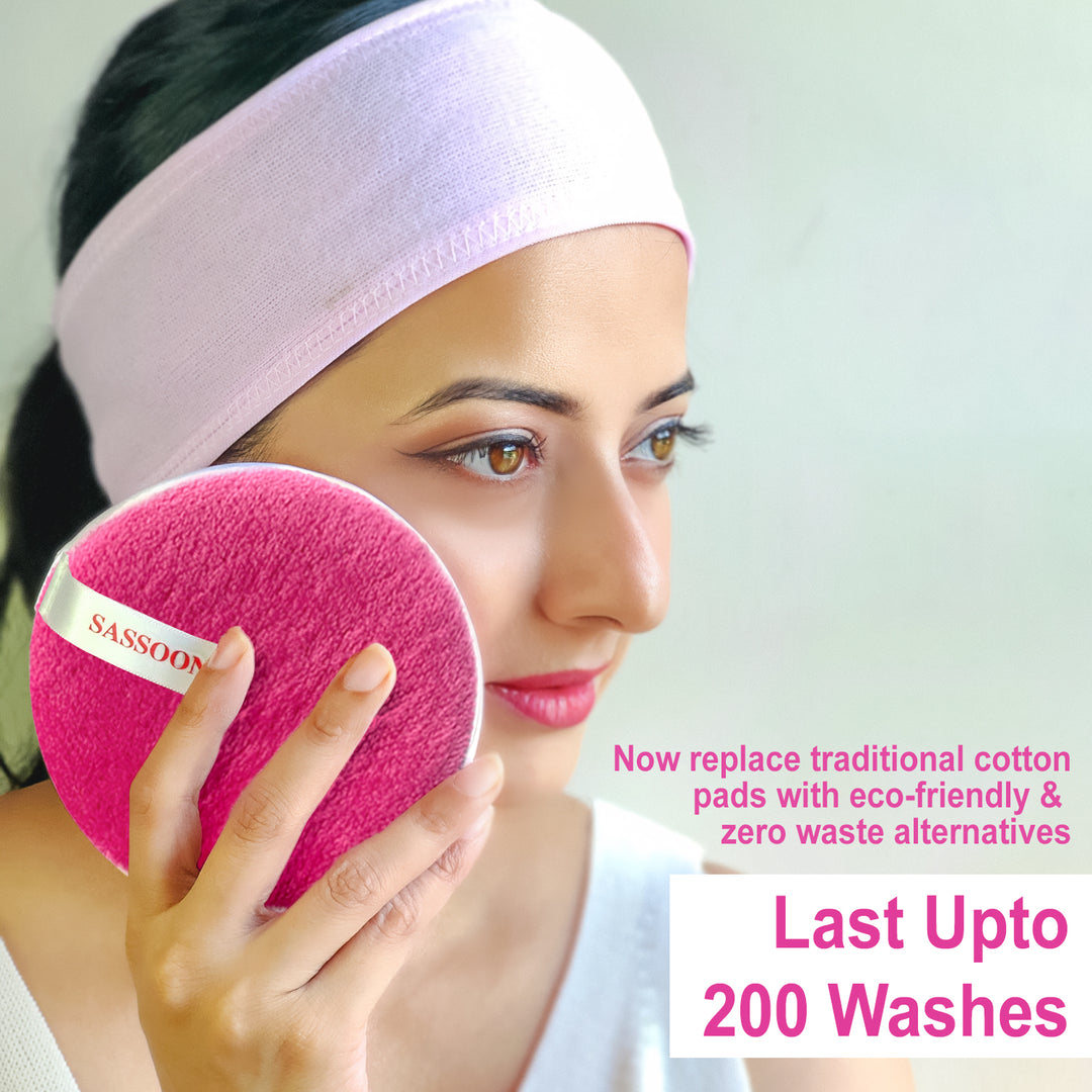 High Quality Makeup Remover Pad (For all skin types, reusable, highly absorbent, ultrasoft, quick drying, for all skin types )