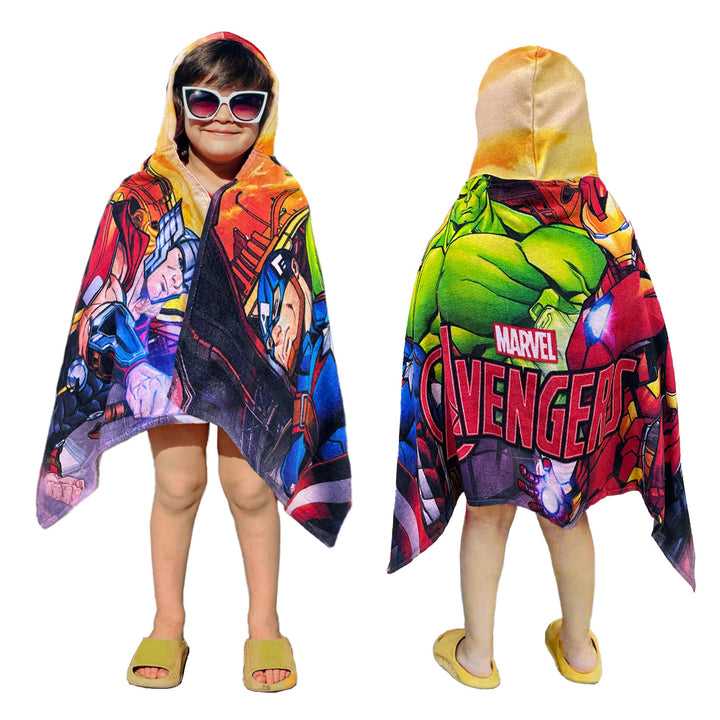 Avengers Kids Hooded Towel in 400 GSM