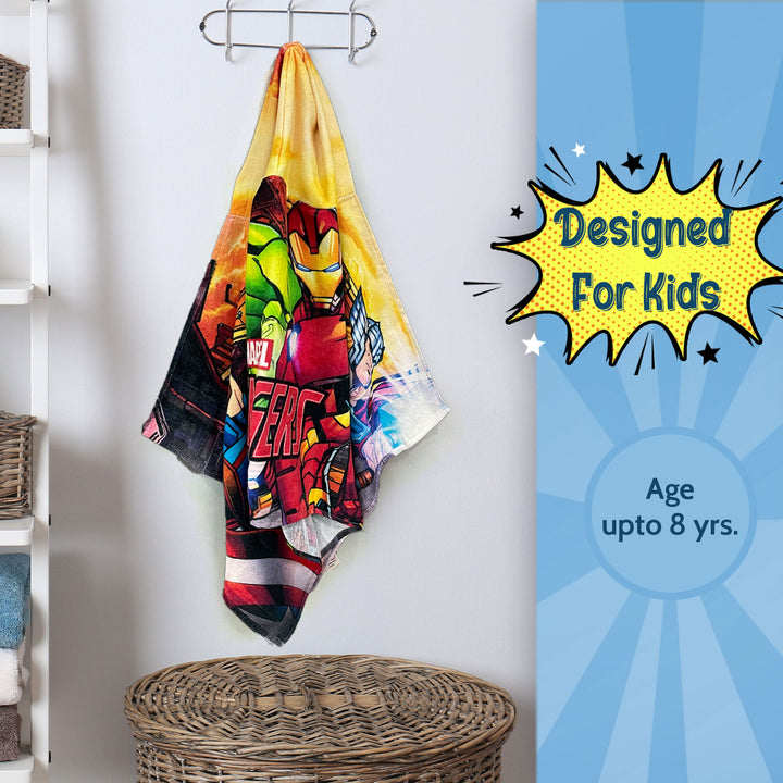 Avengers Kids Hooded Towel in 400 GSM