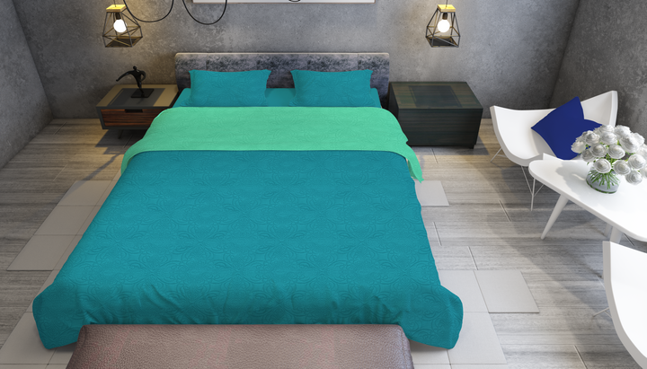 Green Quilt for bedrooms