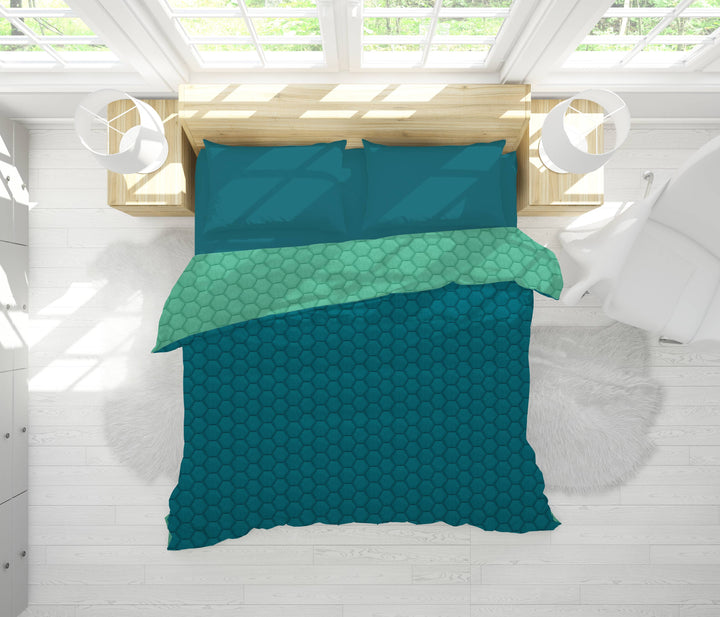 Reversible AC Quilt by Sassoon Green