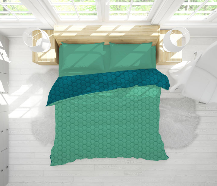 Reversible AC Quilt by Sassoon Green