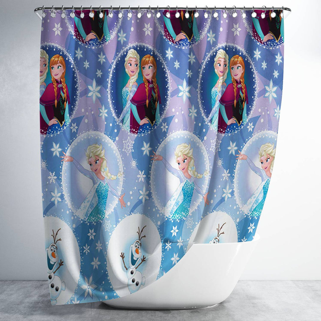 Frozen Shower Curtain for Kids