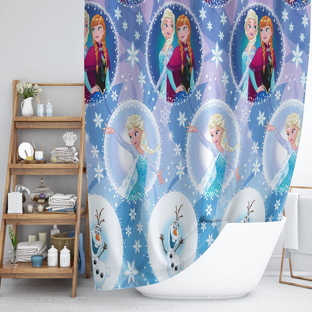 Frozen Kids shower curtain by Sassoon