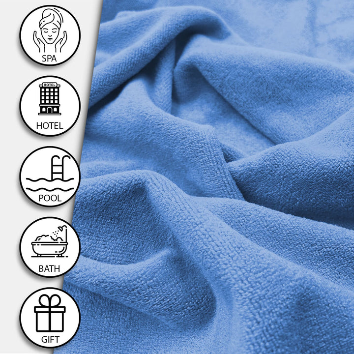 Uses of Color Kimono Style Ultra Soft Microfiber Bathrobe 