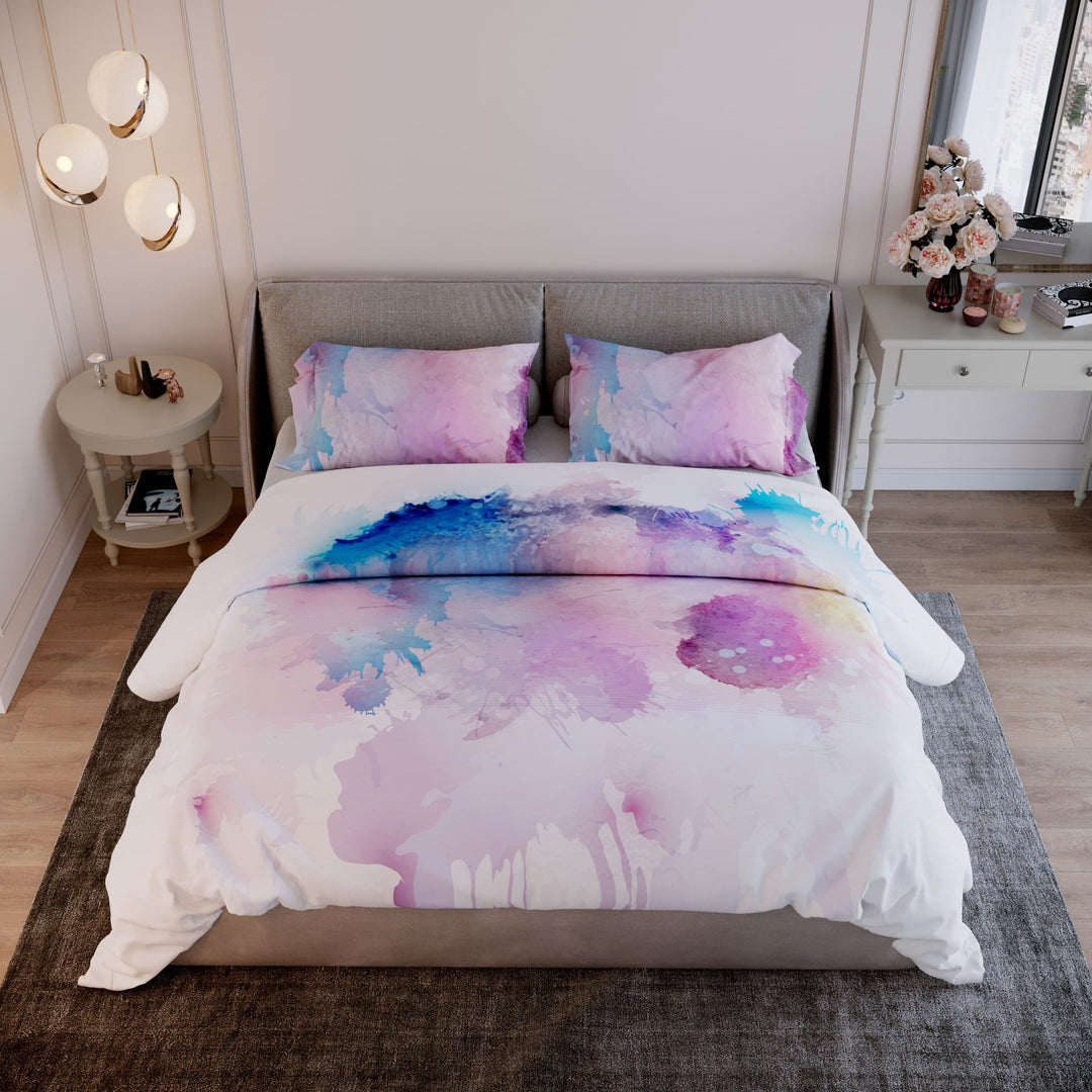 Super King Digital Printed Bedsheet - 500 TC , 100% Cotton, Ultrasoft, Vibrant print, Luxury look