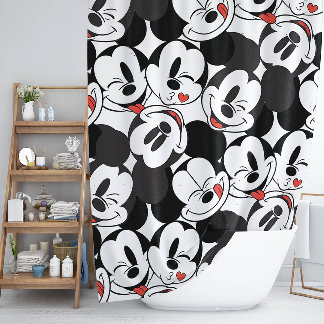 Mickey Mouse shower curtain