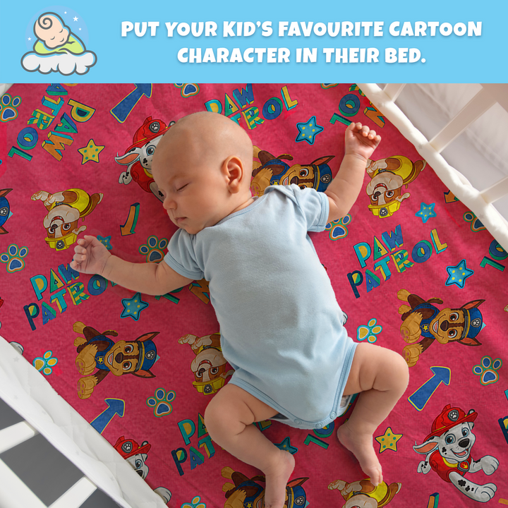 Paw Patrol Dry Sheet For Kids - Waterproof & Washable