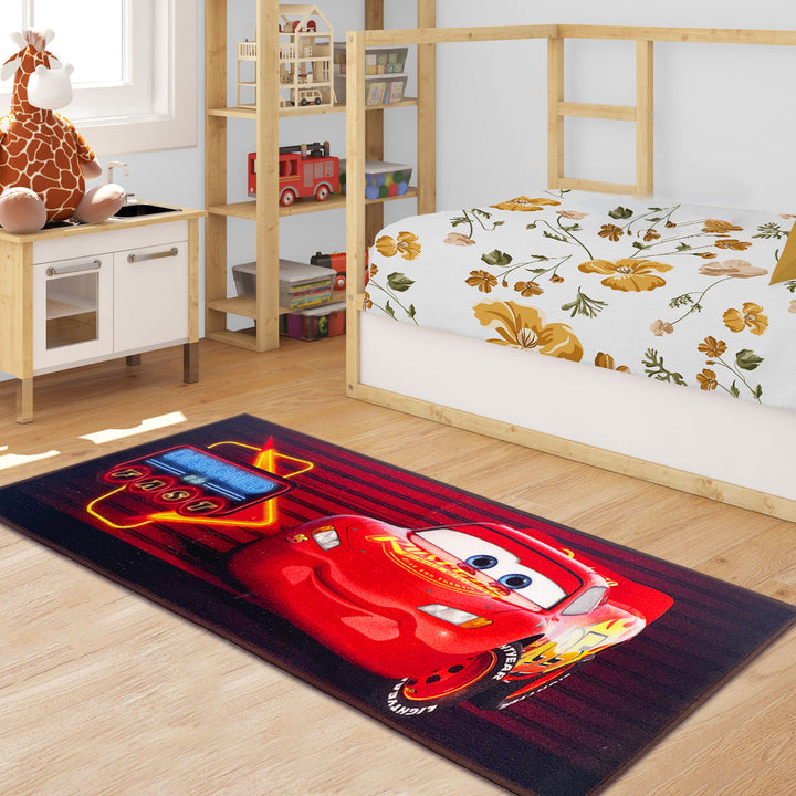 Cars Anti Skid Digital Printed Kids Runner