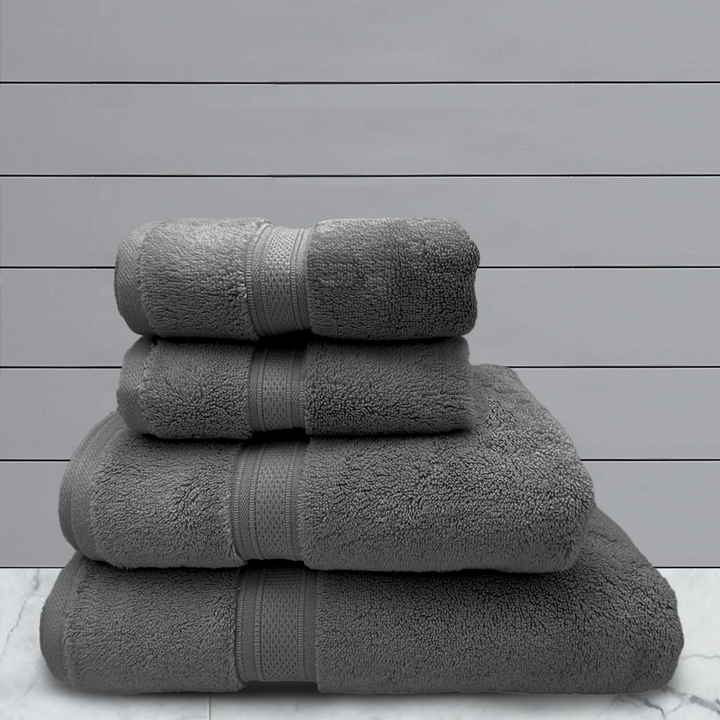 Tevel Super Soft Zero Twist 4 Pc Towel Gift Set in 700GSM