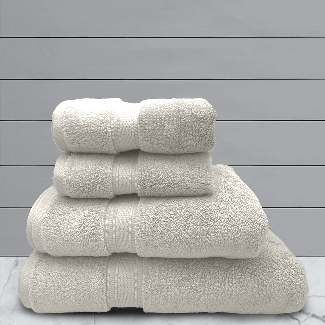 Tevel Super Soft Zero Twist 4 Pc Towel Gift Set in 700GSM