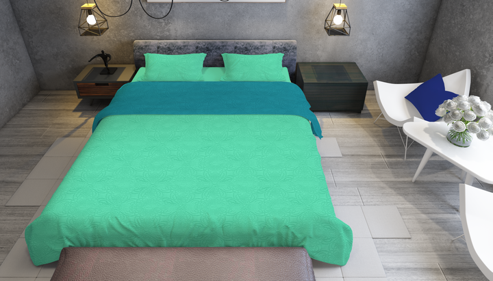 Green Quilt for bedrooms