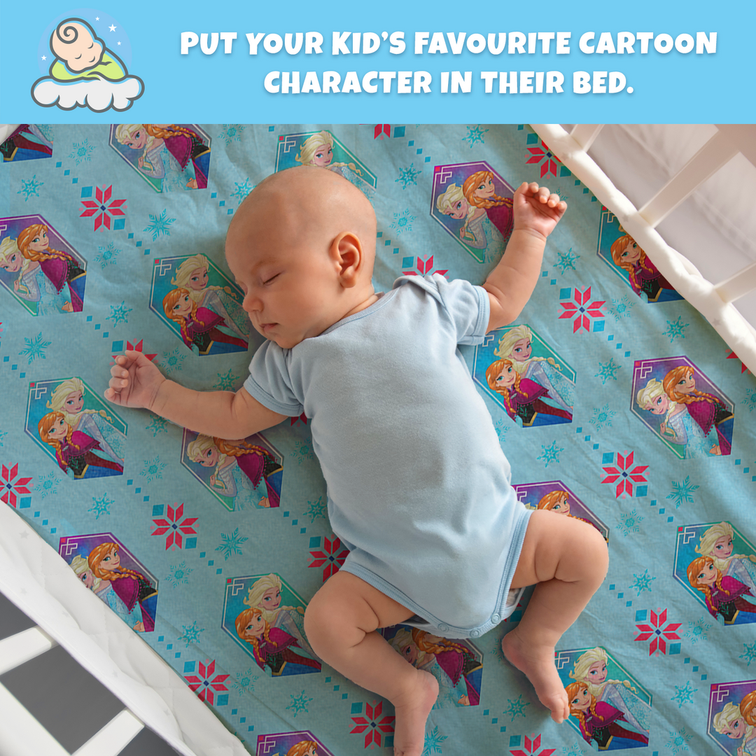 Disney Frozen Dry Sheet For Kids -  Waterproof & Washable