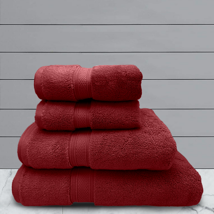 Tevel Super Soft Zero Twist 4 Pc Towel Gift Set in 700GSM