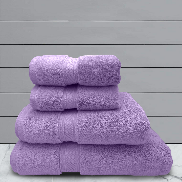 Tevel Super Soft Zero Twist 4 Pc Towel Gift Set in 700GSM