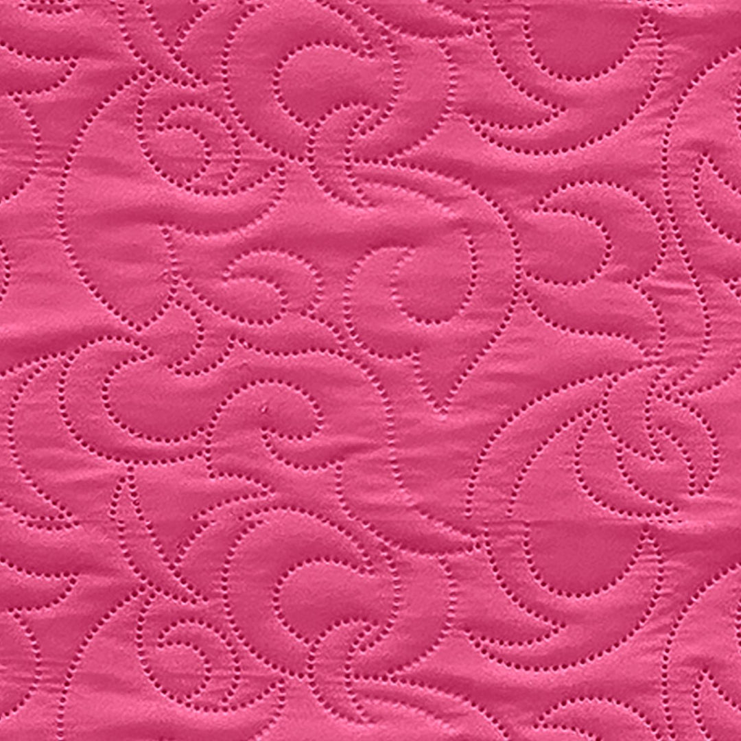 Reversible AC Quilt by Sassoon Pink