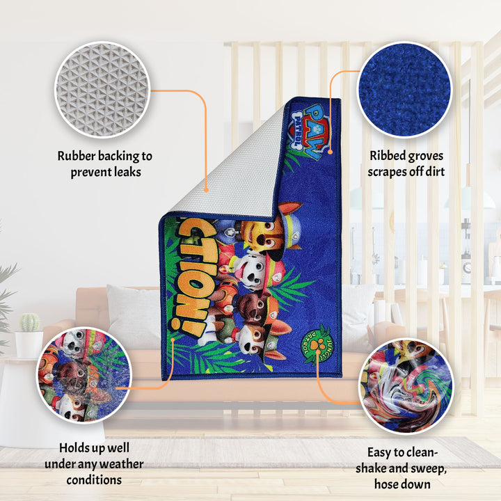 Paw Patrol Anti Skid Digital Printed Kids Runner