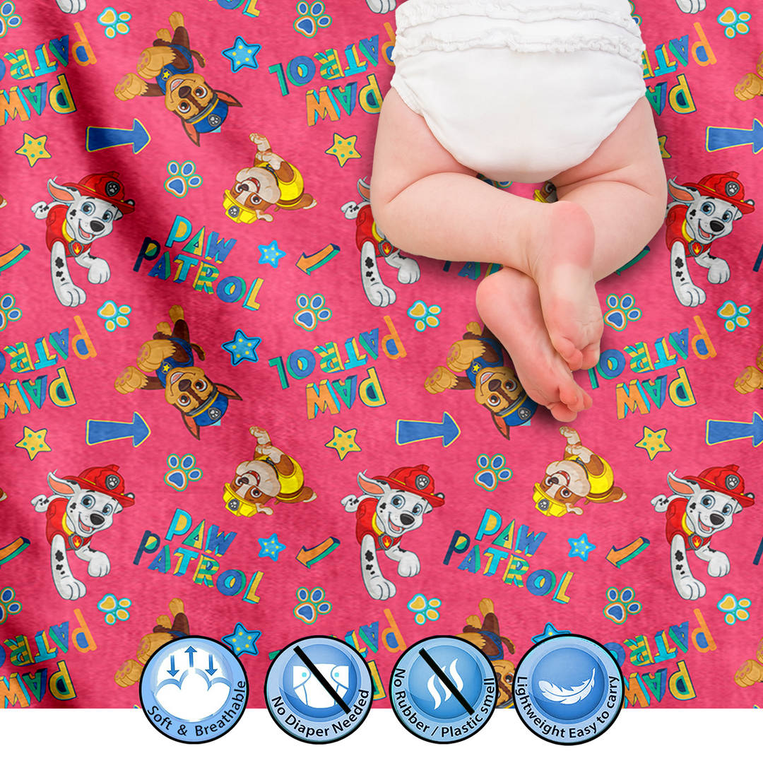 Paw Patrol Dry Sheet For Kids - Waterproof & Washable