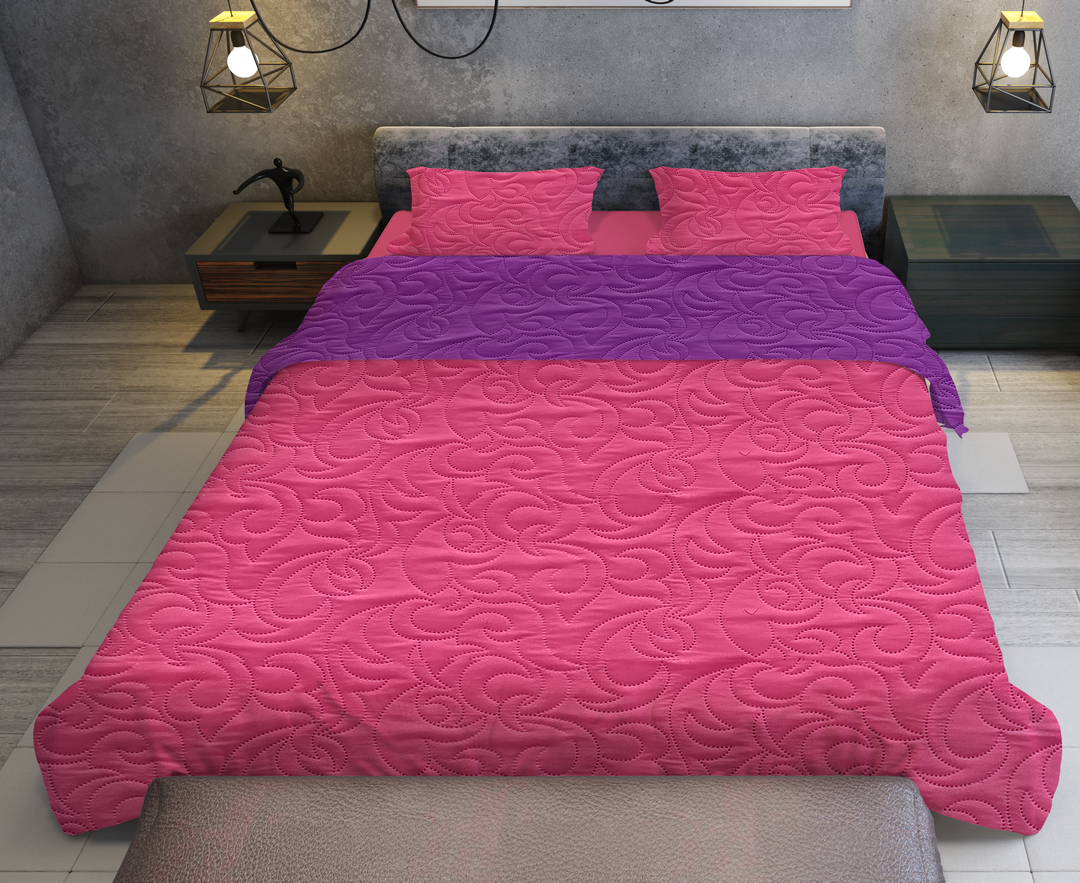 Pink Quilt for bedrooms