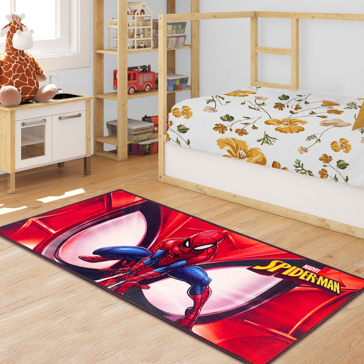 Spiderman Anti Skid Digital Printed Kids Runner