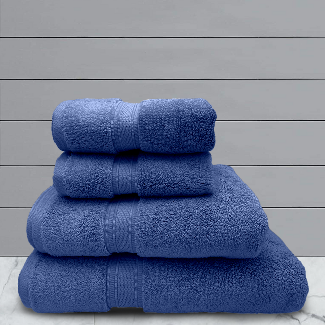 Tevel Super Soft Zero Twist 4 Pc Towel Gift Set in 700GSM